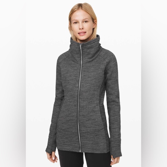 lululemon athletica Sweaters - Lululemon Radiant Jacket II
Heathered Core Dark Grey size 2